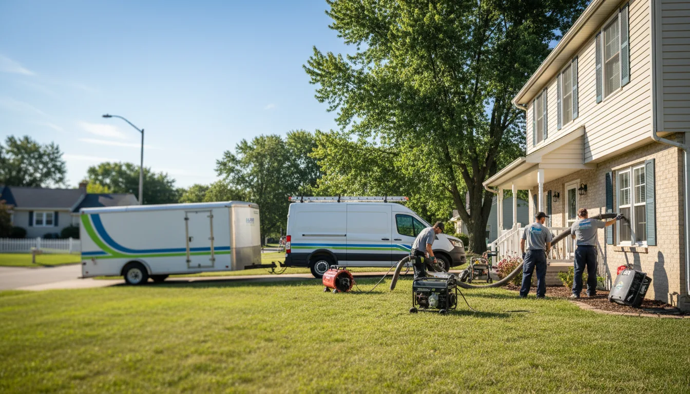Flooded Basement Restoration And Cleanup With Repair in Fowler, KS near me